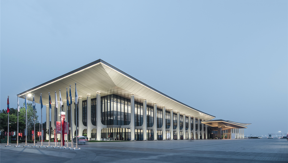 青島上合峰主會(huì)場(chǎng)