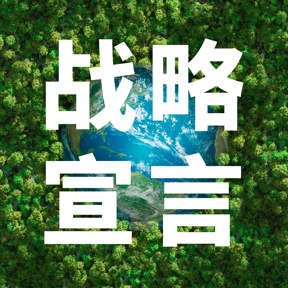 兔寶寶以綠色為筆，繪制低碳藍(lán)圖