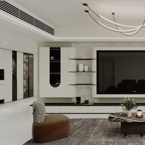 雙宅合一 簡序新生 | 第八屆“智兔之星”華鼎獎189㎡現(xiàn)代簡約大宅賞析