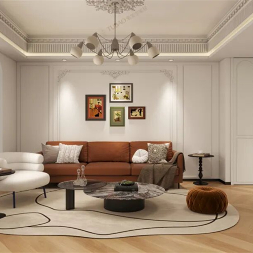 136㎡奶油中古風(fēng)之家，溫柔與復(fù)古撞出高級感